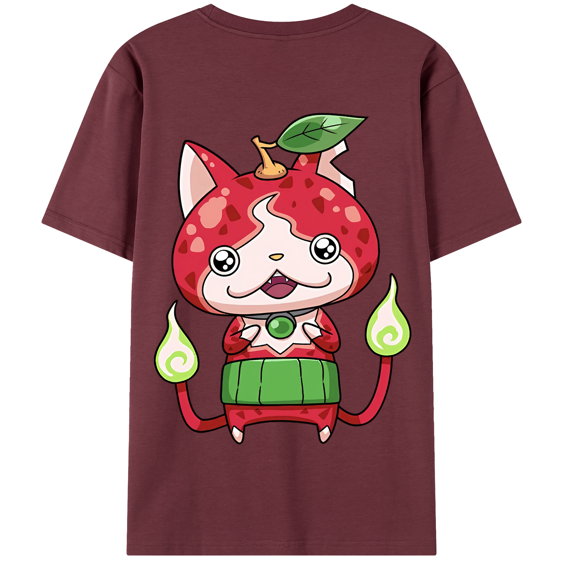 （画像用） 妖怪ウォッチ Yo-kai Watch 綿100％半袖Tシャツ（背面プリント）